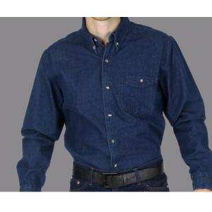 Camisa Casual Mezclilla C/ Botones